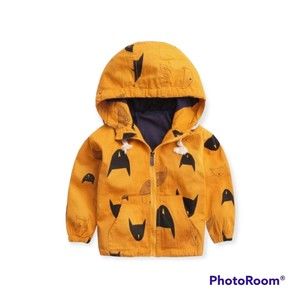 Toddler Yellow Windbreaker Jacket 12M